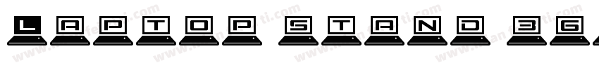 Laptop stand 360字体转换